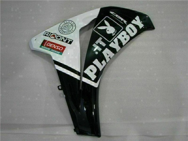 White Black Playboy 08-11 CBR1000RR Motorcycle Fairings White Black Playboy 08-11 CBR1000RR Motorcycle Fairings