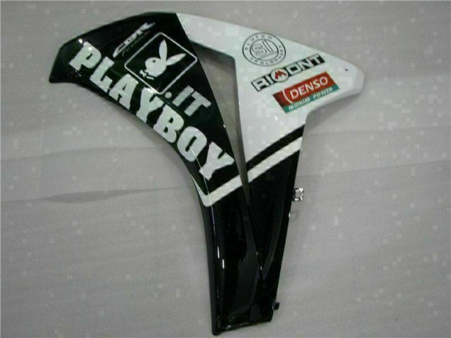 White Black Playboy 08-11 CBR1000RR Motorcycle Fairings White Black Playboy 08-11 CBR1000RR Motorcycle Fairings