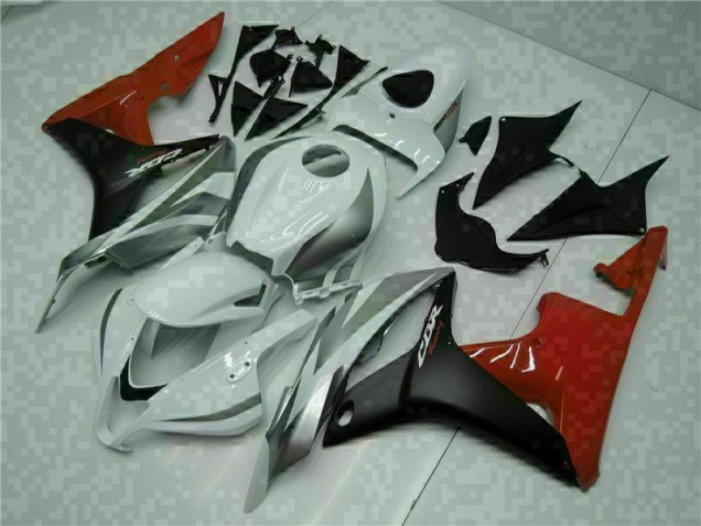 White Black Red 07-08 CBR600RR Motorcycle Bodywork White Black Red 07-08 CBR600RR Motorcycle Bodywork