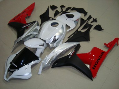 White Black Red 07-08 CBR600RR Motorcycle Fairings