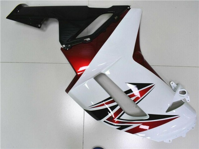 White Black Red 07-08 ZX6R Motorcycle Fairings White Black Red 07-08 ZX6R Motorcycle Fairings