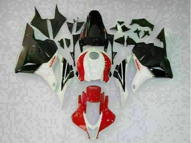 White Black Red 09-12 CBR600RR Motorcycle Fairings White Black Red 09-12 CBR600RR Motorcycle Fairings