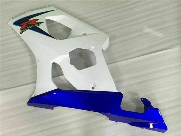 White Blue 03-04 GSXR 1000 Motorcycle Fairings White Blue 03-04 GSXR 1000 Motorcycle Fairings