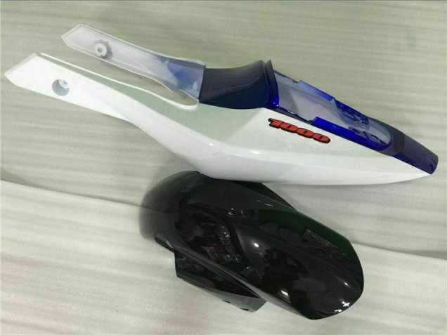 White Blue 03-04 GSXR 1000 Motorcycle Fairings White Blue 03-04 GSXR 1000 Motorcycle Fairings