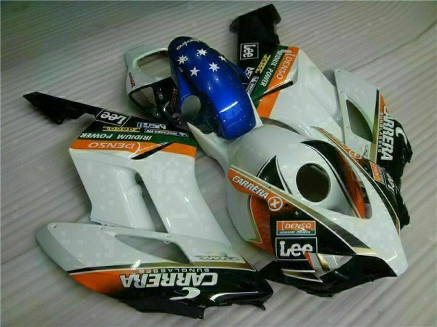 White Blue 04-05 CBR1000RR Motorcycle Fairings White Blue 04-05 CBR1000RR Motorcycle Fairings