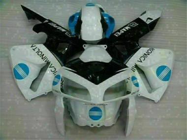 White Blue 05-06 CBR600RR Motorcycle Fairing