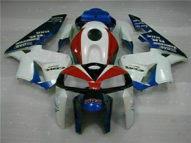 White Blue 05-06 CBR600RR Motorcycle Fairings