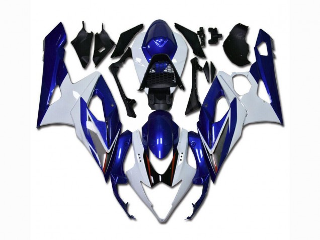 White Blue 05-06 GSXR 1000 Motorcycle Bodywork White Blue 05-06 GSXR 1000 Motorcycle Bodywork