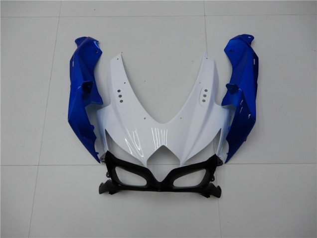 White Blue 08-10 GSXR 600/750 Motorcycle Fairing White Blue 08-10 GSXR 600/750 Motorcycle Fairing