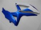 White Blue 08-10 GSXR 600/750 Motorcycle Fairing White Blue 08-10 GSXR 600/750 Motorcycle Fairing