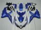 White Blue 08-10 GSXR 600/750 Motorcycle Fairing White Blue 08-10 GSXR 600/750 Motorcycle Fairing