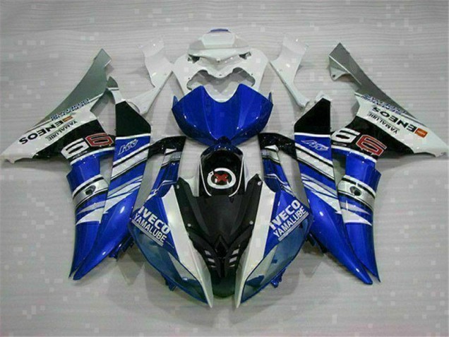 White Blue 08-16 YZF R6 Motorcycle Fairings White Blue 08-16 YZF R6 Motorcycle Fairings