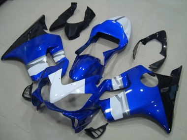 White Blue Black 01-03 CBR600 F4i Motorcycle Fairings