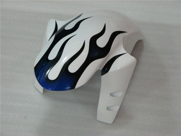White Blue Flame 04-06 YZF R1 Motorcycle Fairings White Blue Flame 04-06 YZF R1 Motorcycle Fairings