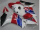 White Blue Red 12-16 CBR1000RR Motorcycle Fairing White Blue Red 12-16 CBR1000RR Motorcycle Fairing