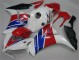 White Blue Red 12-16 CBR1000RR Motorcycle Fairing White Blue Red 12-16 CBR1000RR Motorcycle Fairing