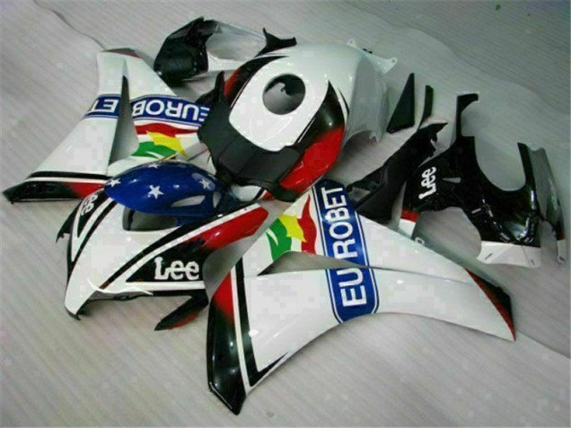 White Blue Red Eurobet Lee 08-11 CBR1000RR Motorcycle Fairings White Blue Red Eurobet Lee 08-11 CBR1000RR Motorcycle Fairings