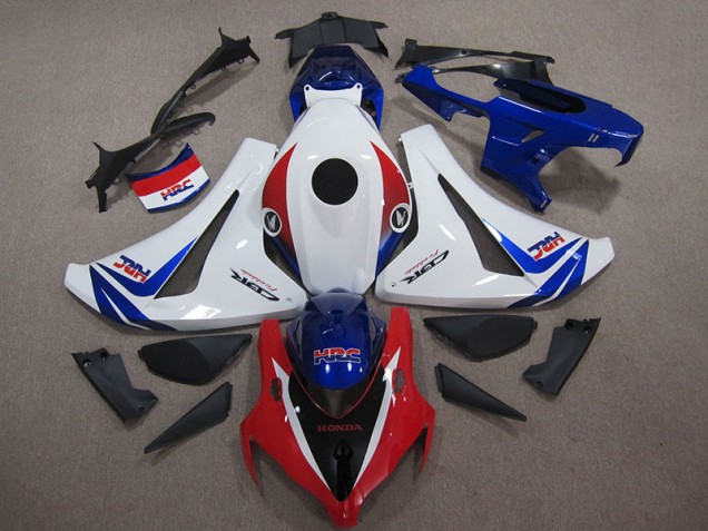 White Blue Red HRC 08-11 CBR1000RR Motorcycle Fairing White Blue Red HRC 08-11 CBR1000RR Motorcycle Fairing
