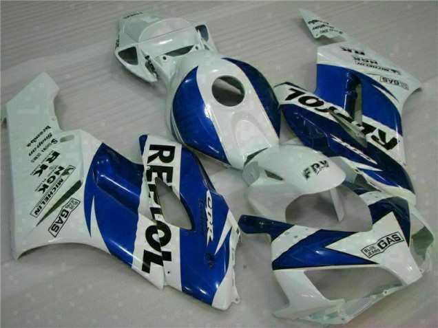 White Blue Repsol 04-05 CBR1000RR Motorcycle Fairings White Blue Repsol 04-05 CBR1000RR Motorcycle Fairings