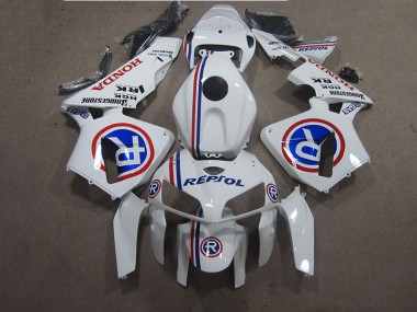 White Blue Repsol 05-06 CBR600RR Motorcycle Fairings