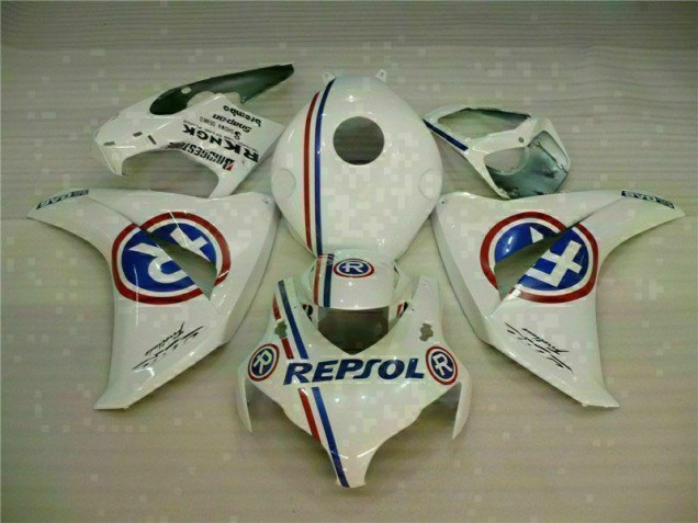 White Blue Repsol 08-11 CBR1000RR Motorcycle Fairings White Blue Repsol 08-11 CBR1000RR Motorcycle Fairings