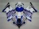 White Blue Sterilgarda Volvo 08-16 YZF R6 Motorcycle Fairings