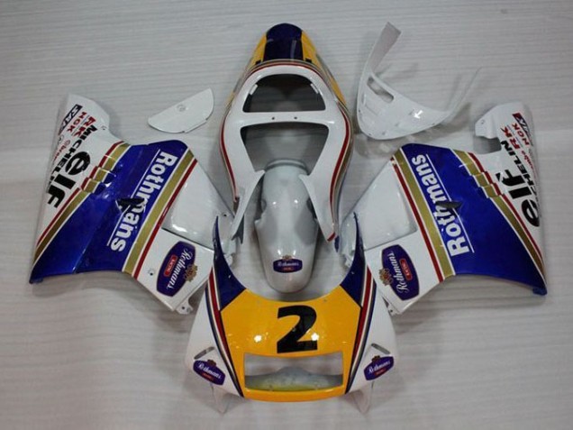 White Blue Yellow 94-96 NSR250 MC28 P4 Motorcycle Fairings White Blue Yellow 94-96 NSR250 MC28 P4 Motorcycle Fairings