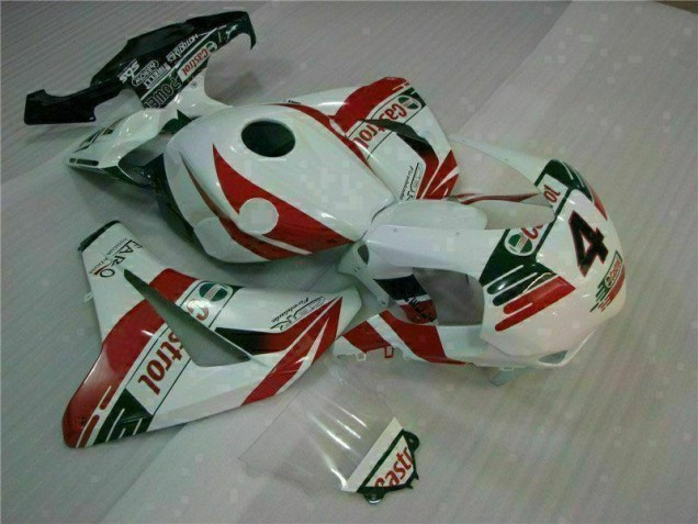 White Castrol 4 08-11 CBR1000RR Motorcycle Fairings White Castrol 4 08-11 CBR1000RR Motorcycle Fairings