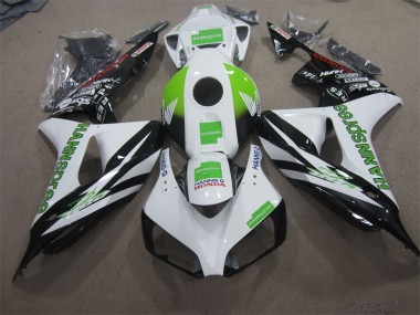 White Green Hannspree 06-07 CBR1000RR Motorcycle Fairings