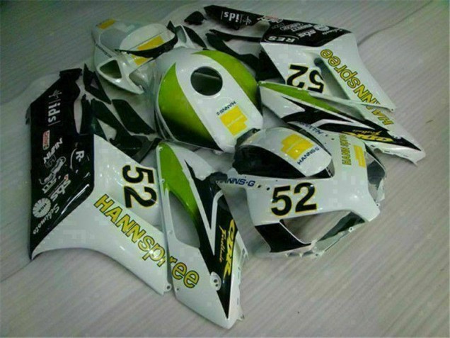 White Green Hannspree 52 04-05 CBR1000RR Motorcycle Fairings White Green Hannspree 52 04-05 CBR1000RR Motorcycle Fairings