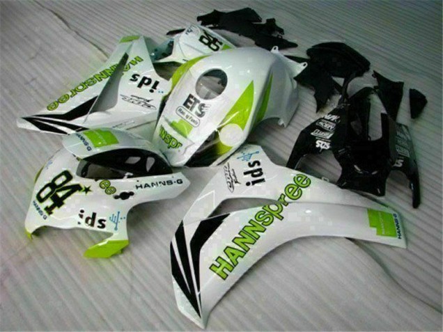 White Green Hannspree 84 08-11 CBR1000RR Motorcycle Fairings White Green Hannspree 84 08-11 CBR1000RR Motorcycle Fairings