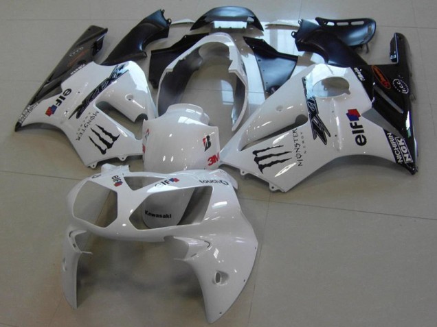White Monster 02-06 ZX12R Motorcycle Fairings White Monster 02-06 ZX12R Motorcycle Fairings
