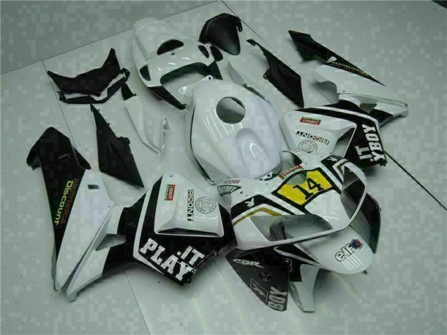 White Playboy 14 05-06 CBR600RR Motorcycle Fairings White Playboy 14 05-06 CBR600RR Motorcycle Fairings
