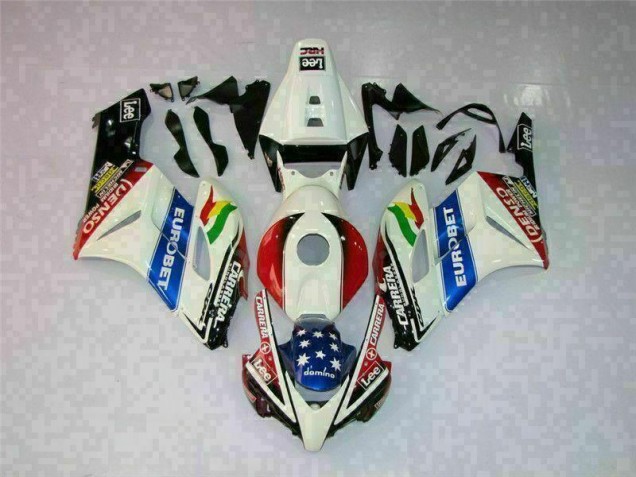 White Red 04-05 CBR1000RR Full Motorcycle Fairing Kits White Red 04-05 CBR1000RR Full Motorcycle Fairing Kits