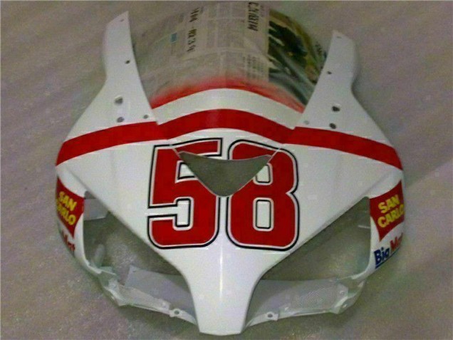 White Red 04-05 CBR1000RR Motorcycle Bodywork White Red 04-05 CBR1000RR Motorcycle Bodywork