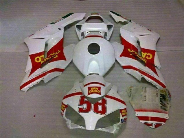White Red 04-05 CBR1000RR Motorcycle Bodywork White Red 04-05 CBR1000RR Motorcycle Bodywork