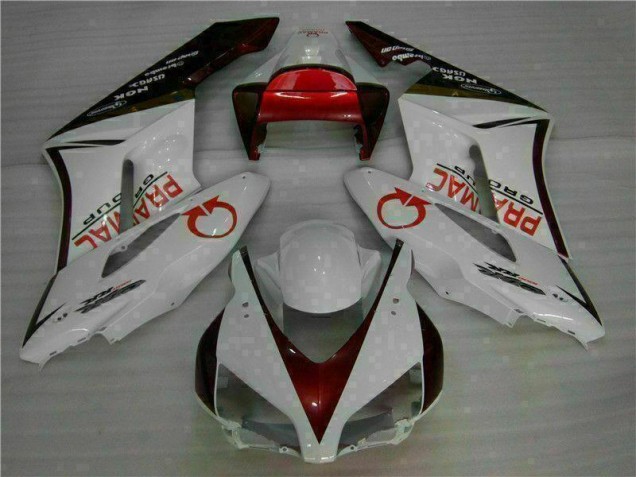 White Red 04-05 CBR1000RR Motorcycle Fairing Kits White Red 04-05 CBR1000RR Motorcycle Fairing Kits