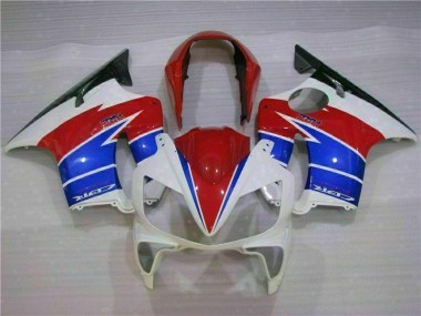 White Red 04-07 CBR600 F4i Motorcycle Fairings