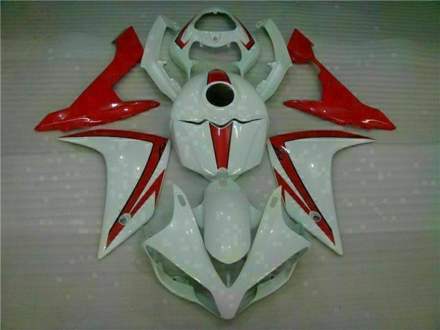 White Red 07-08 YZF R1 Motorcycle Fairings