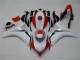 White Red 08-11 CBR1000RR Motorcycle Fairings White Red 08-11 CBR1000RR Motorcycle Fairings
