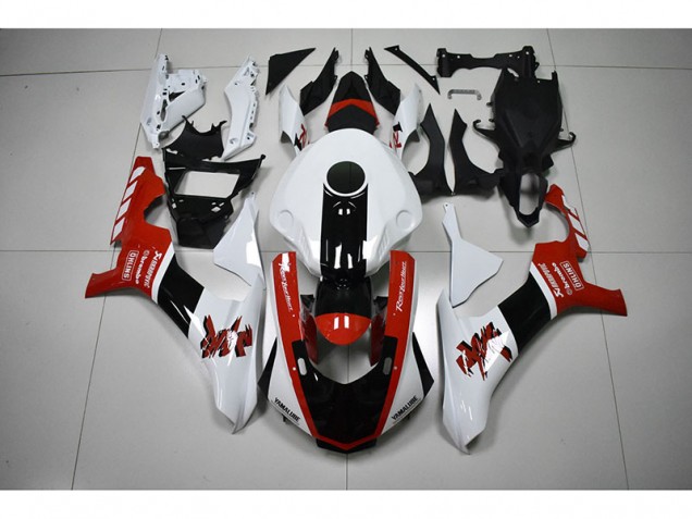 White Red Black 15-19 YZF R1 Motorcycle Fairings White Red Black 15-19 YZF R1 Motorcycle Fairings