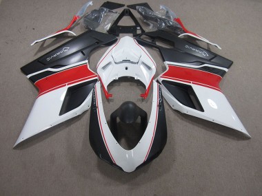 White Red Black Marvic 07-14 Ducati 848 Motorcycle Fairings
