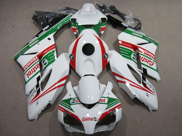 White Red Castrol 04-05 CBR1000RR Motorcycle Fairings