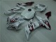 White Red Flame 04-06 YZF R1 Motorcycle Fairings