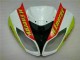 White Red H. Energy 09-12 ZX6R Motorcycle Fairings White Red H. Energy 09-12 ZX6R Motorcycle Fairings