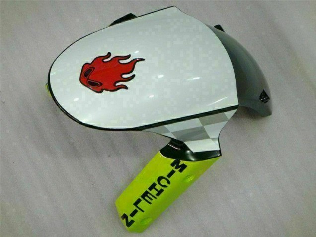 White Red H. Energy 09-12 ZX6R Motorcycle Fairings White Red H. Energy 09-12 ZX6R Motorcycle Fairings