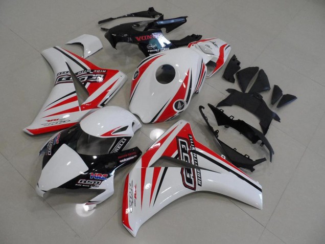 White Red HRC 08-11 CBR1000RR Motorcycle Fairings White Red HRC 08-11 CBR1000RR Motorcycle Fairings