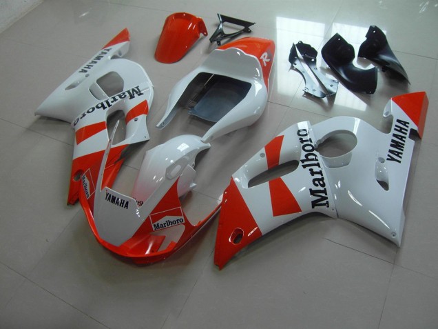 White Red Marlboro 98-02 YZF R6 Motorcycle Fairings White Red Marlboro 98-02 YZF R6 Motorcycle Fairings
