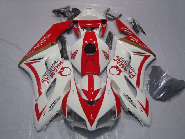 White Red PRAMAC 04-05 CBR1000RR Motorcycle Fairings