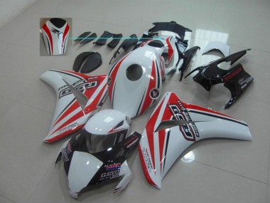 White Red Rsd 08-11 CBR1000RR Motorcycle Fairings